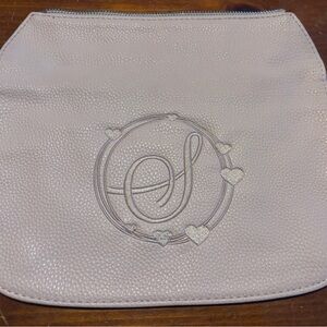 Studio Thirty One Flap - Rose Blush w/ S heart monogram